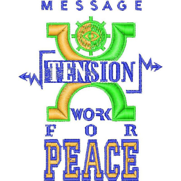 Work for Peace Casual Design SI0415 - Image 1