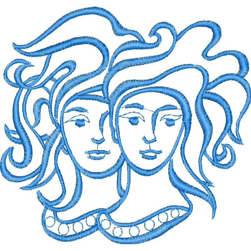 53265-1.jpg Zodiac Sign Design SI2709 - Image 1