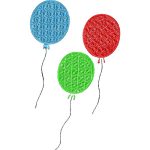 Balloons Children Design SI0854