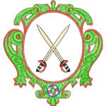Swords Emblems Design SI1440