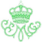 Crown Emblems Design SI1446