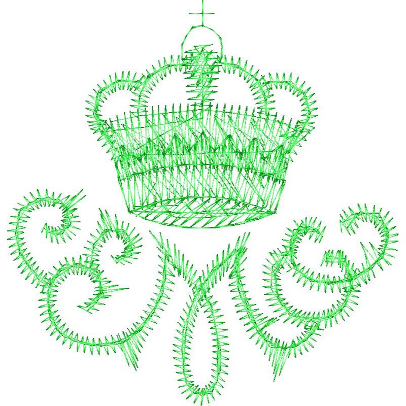 53351-1.jpg Crown Emblems Design SI1446 - Image 1