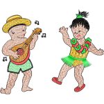 Dancing Children Design SI0858