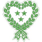 Heart Emblems Design SI1453