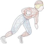 Rugby Player Design SI4455