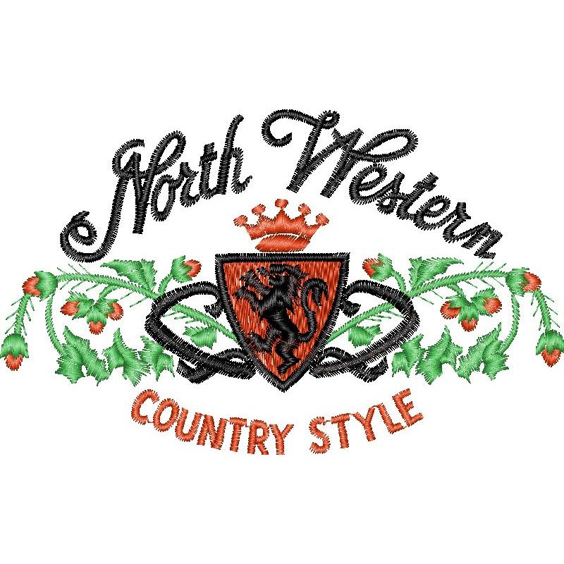 53544-1.jpg North Western Country Style Emblems Design SI1466 - Image 1