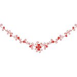 Flower Necklines Design SI3752F