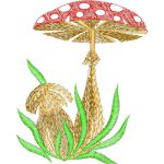 Mushrooms Design SI2175