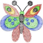 Butterfly Design SI0243