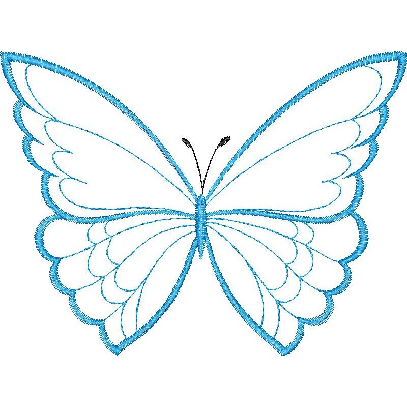 53782-1.jpg Butterfly Design SI0246 - Image 1