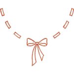 Bowtie Necklines Design SI3760