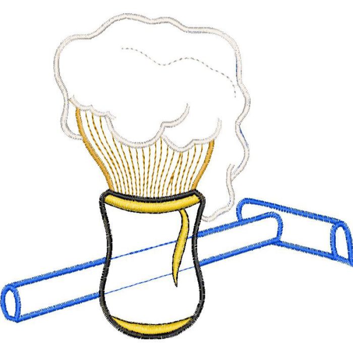 Razor and Shaving Cream Design SI2752 - Image 1