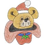 Santa Mouse Design SI2366