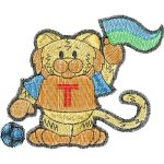 Football Lion Mascots Design SI2461