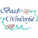 Beach Wonderful Nautical Design SI3404