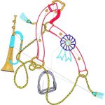 Horse Riding Design SI4476