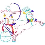 Egyptian Soldier Design SI4068