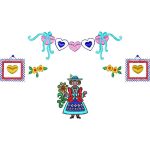 Girl Children Design SI0906