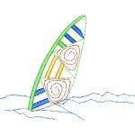 Windsurfing Nautical Design SI3415