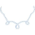 Rope Necklines Design SI3775