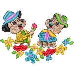 Squirrels Children Design SI0922