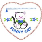 Funny Cat Children Design SI0933