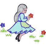 Girl Children Design SI0934