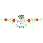 Girl Children Design SI0947