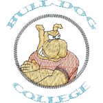 Bulldog College Mascots Design SI2465