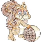 Squirrel Children Design SI0962