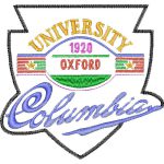 Oxford University Columbia Emblems Design SI1501