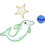 Dolphin Children Design SI0977