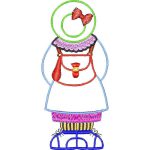 Girl Children Design SI0986