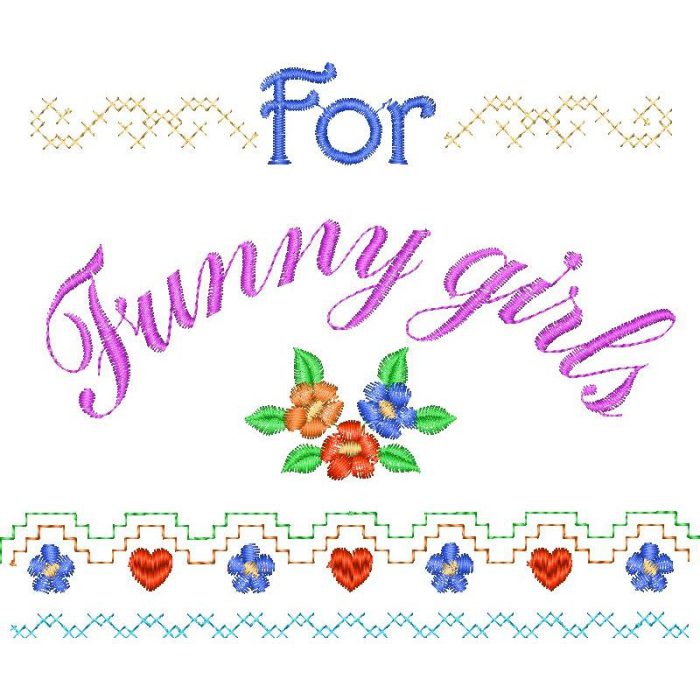 For Funny Girls Design SI2811 - Image 1