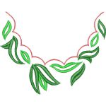 Leaf Necklines Design SI3791