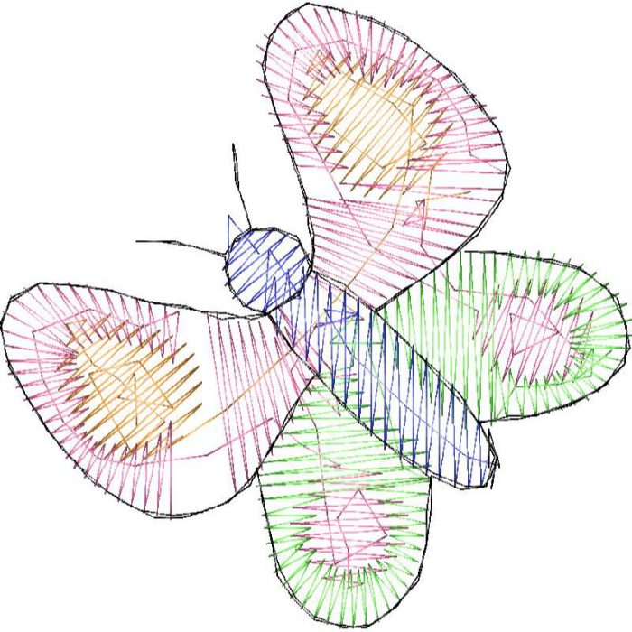 Butterfly Design SI0271 - Image 1