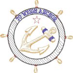 To Weigh Anchor Nautical Design SI3508