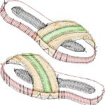 Flip Flops Nautical Design SI3513