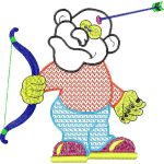 Archery Mascots Design SI2471