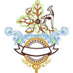 Forest Emblem Casual Design SI0461