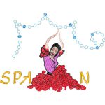 Spanish Woman Design SI4088