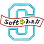 Softball Casual Design SI0467