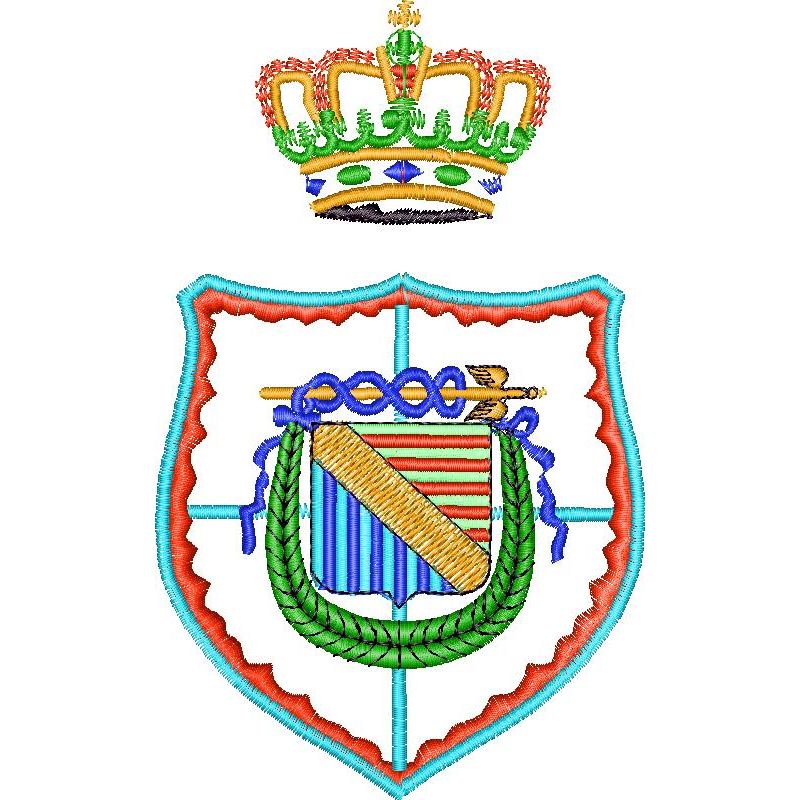 55089-1.jpg Crown Emblems Design SI1515 - Image 1