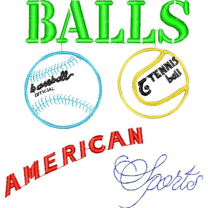 Balls American Sports Design SI4515 - Image 1