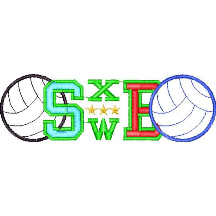 Volleyball Design SI4516 - Image 1
