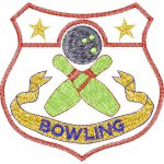 Bowling Emblems Design SI1517