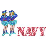Navy Nautical Design SI3542