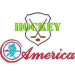 Hockey America Casual Design SI0483