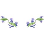 Flower Necklines Design SI3799