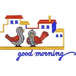 Birds Good Morning Design SI2852